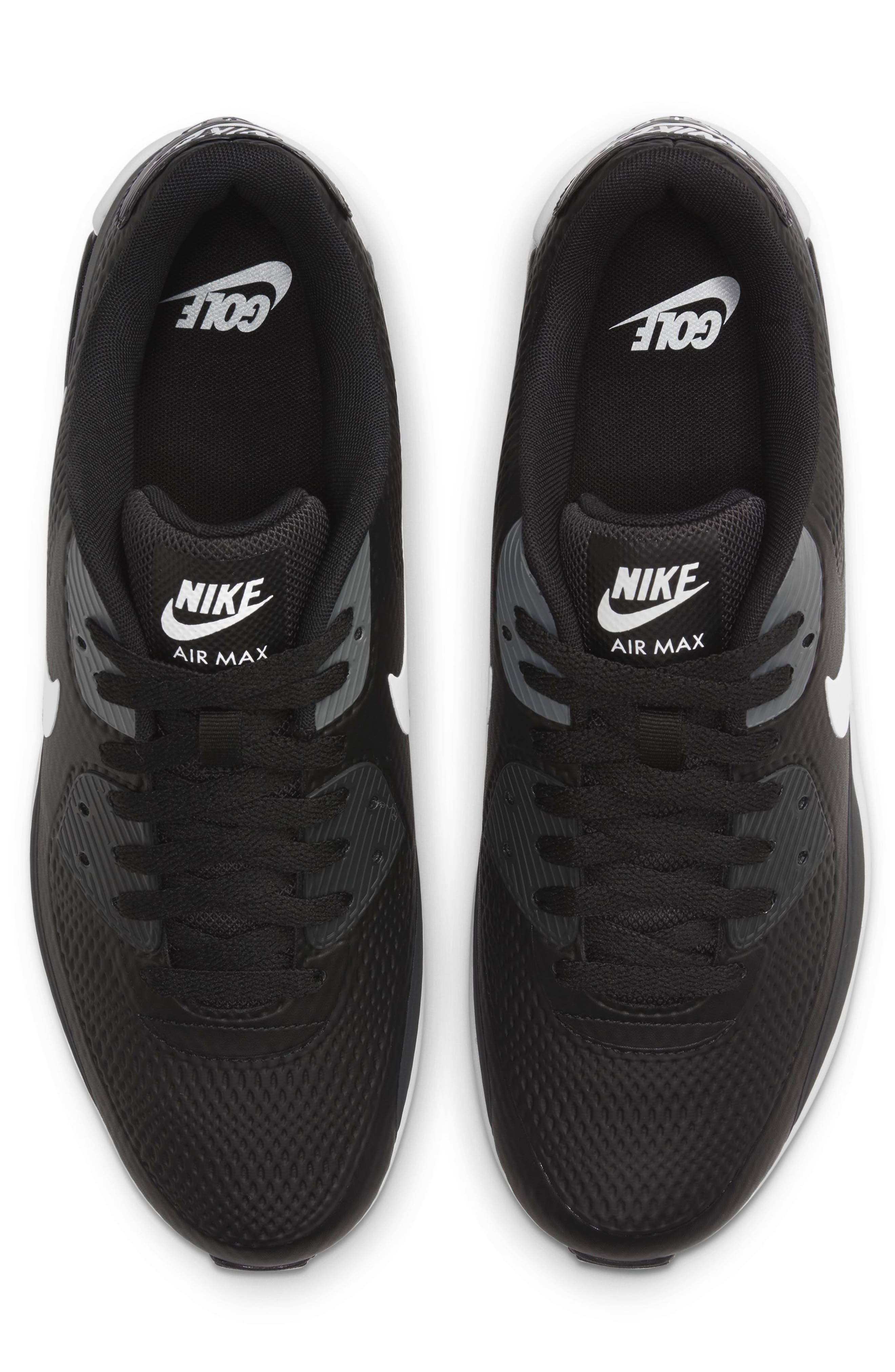 Nike Air Max 90 Golf Shoe, Alternate, color, 