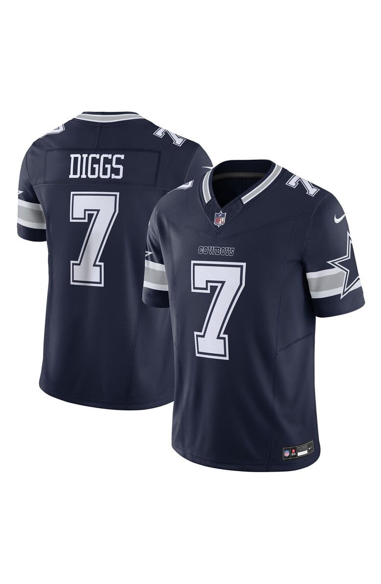 Nike Men's Nike Trevon Diggs Navy Dallas Cowboys Vapor F.U.S.E. Limited Jersey, Main, color, Navy
