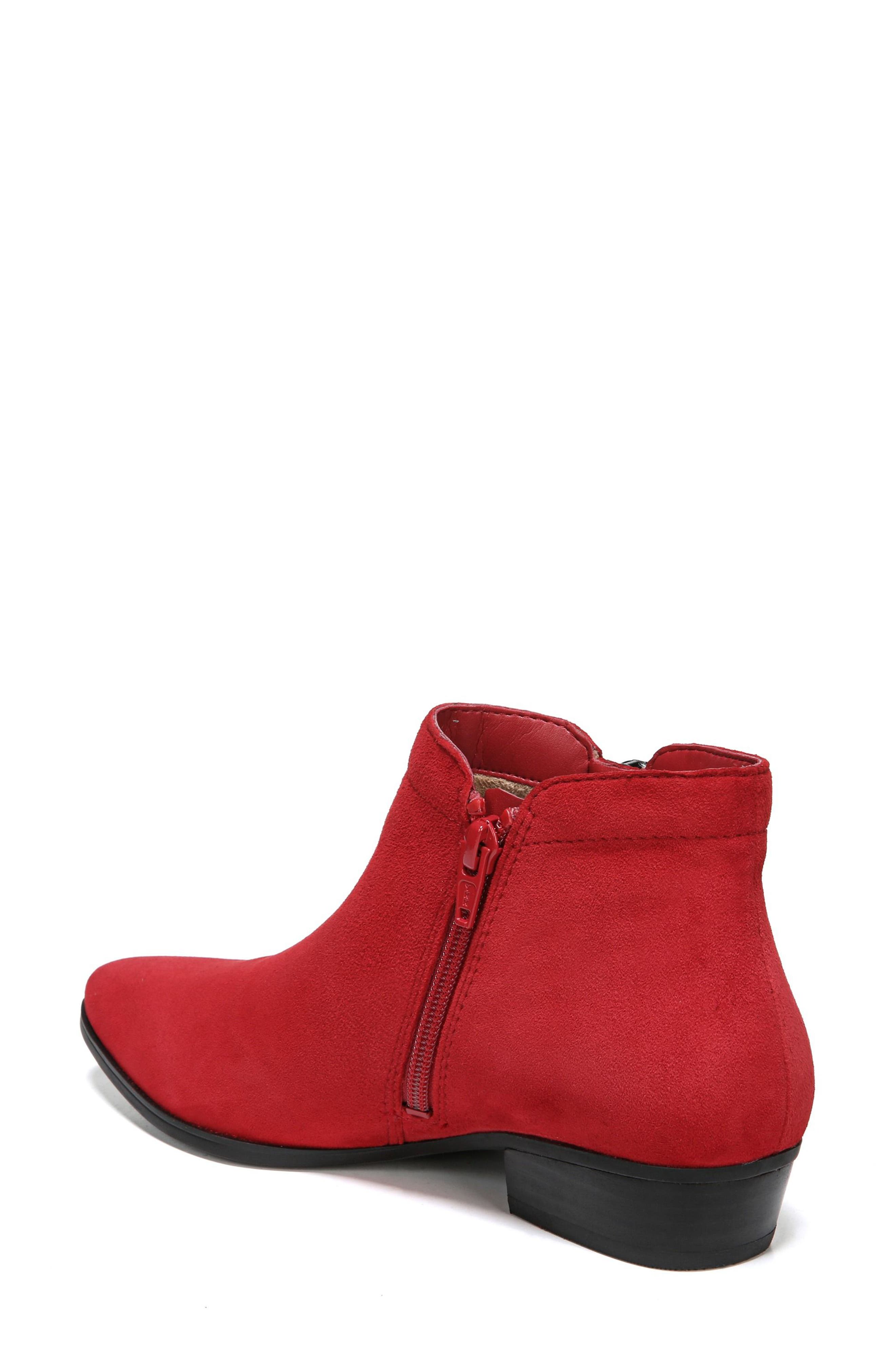 Blair Bootie, Alternate, color, RED SUEDE
