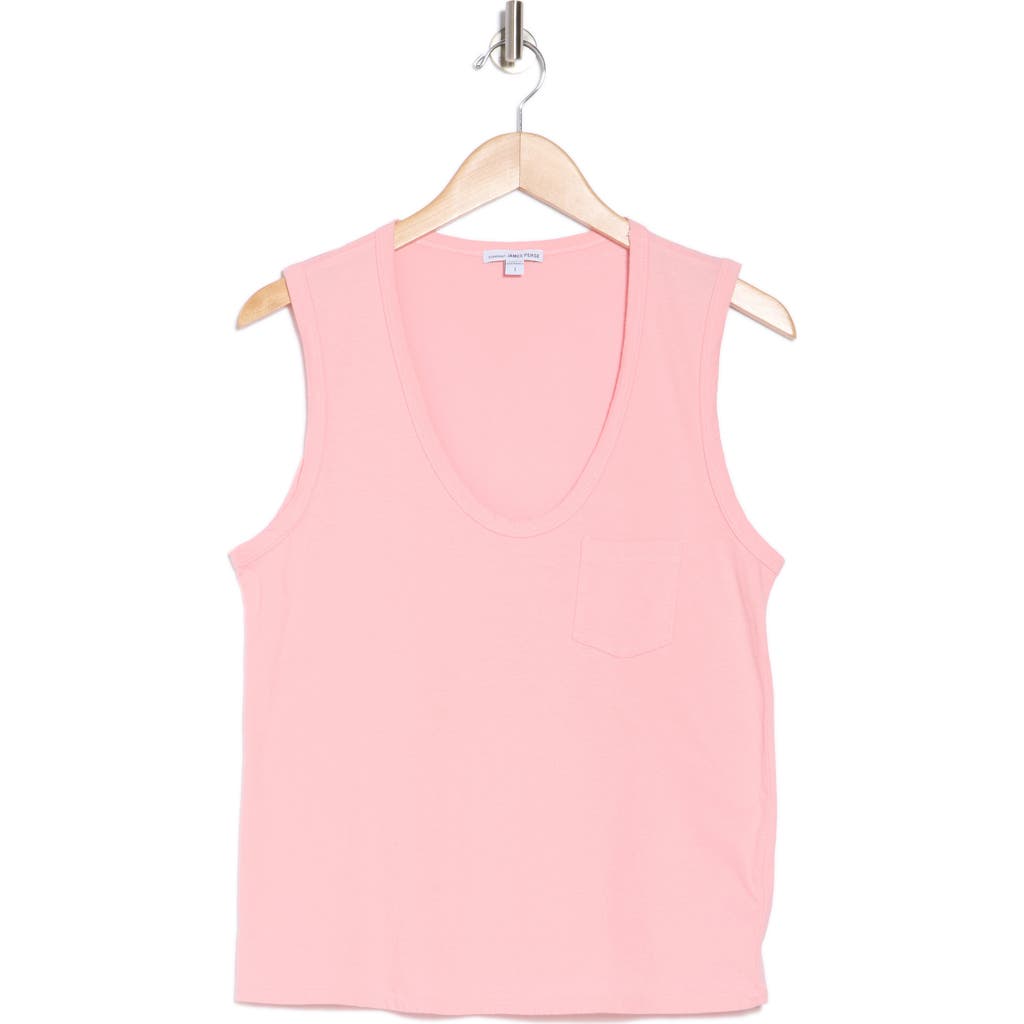JAMES PERSE JAMES PERSE V-NECK COTTON TANK