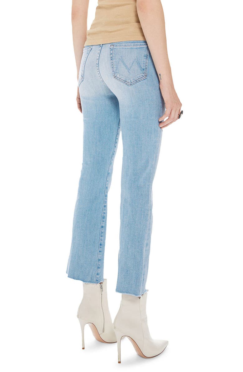MOTHER The Hustler Frayed Ankle Jeans, Alternate, color,