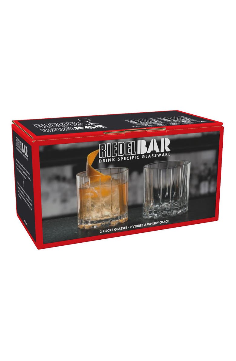 Riedel Bar Drink Rocks Glass, Set of 2, Alternate, color, Clear