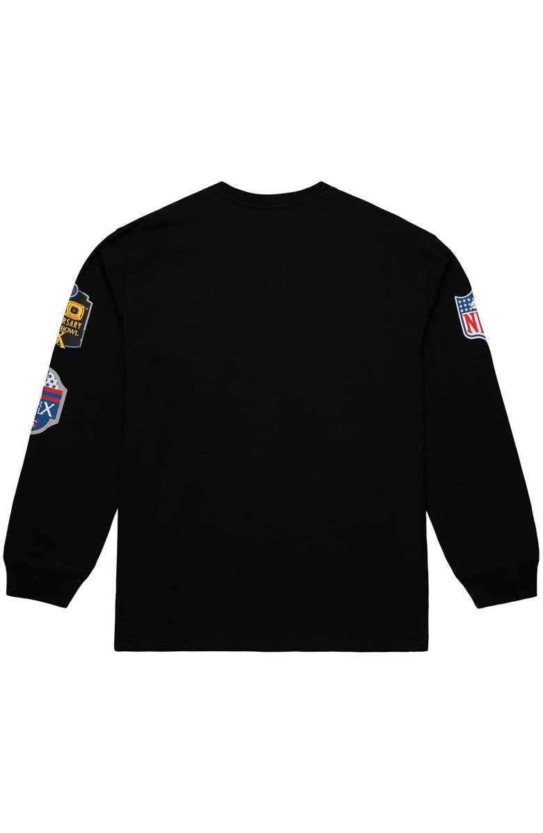 Mitchell & Ness Men's Mitchell & Ness Black Pittsburgh Steelers Training Camp Vintage Logos Long Sleeve T-Shirt, Alternate, color, Black