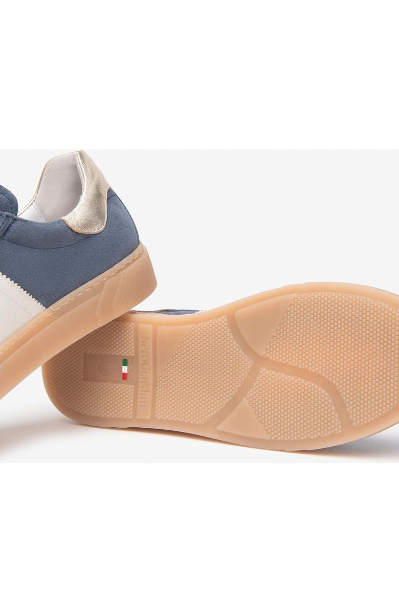 NeroGiardini Low Top Sneaker, Alternate, color, Denim