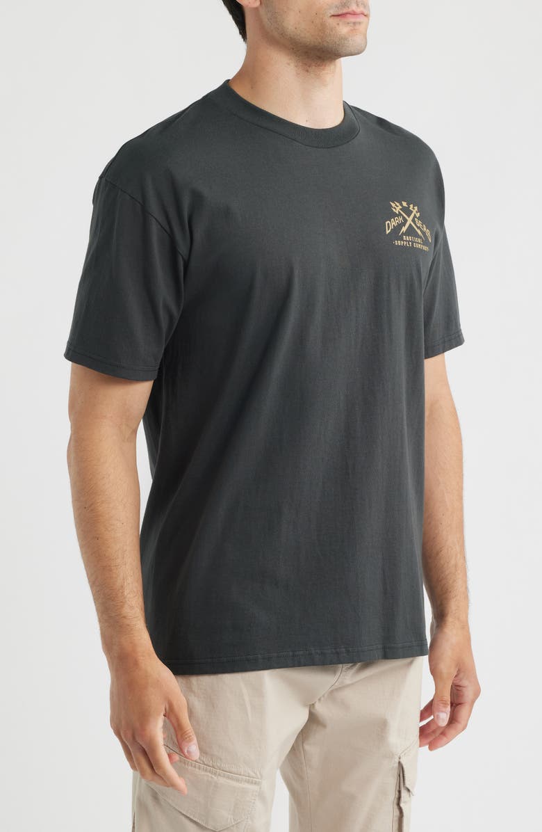 DARK SEAS Yellowstone Cotton Graphic T-Shirt, Alternate, color, Vintage Black