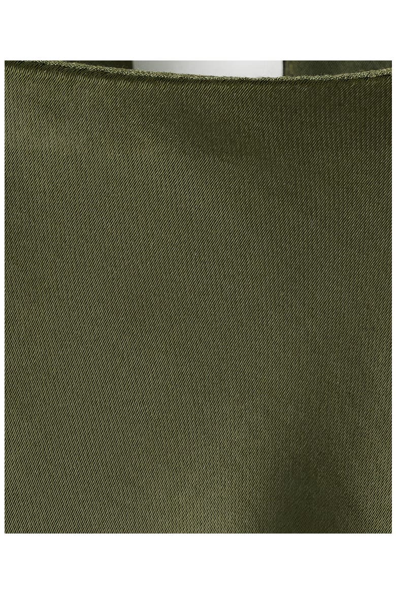 Sleeveless Satin Maxi Dress, Alternate, color, GREEN