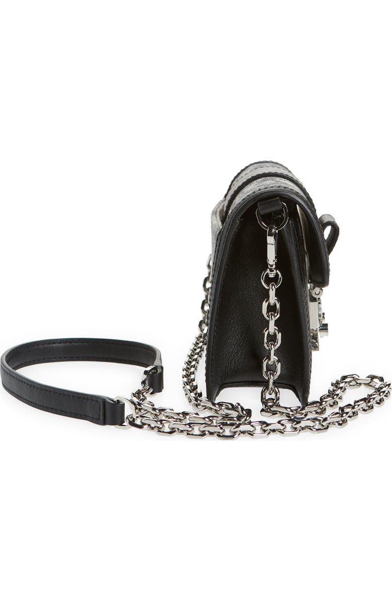 MCM Gretl Vintage Jacquard Monogram Crossbody Handbag, Alternate, color,