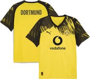PUMA Men's Puma Yellow Borussia Dortmund 2025/26  Replica Jersey