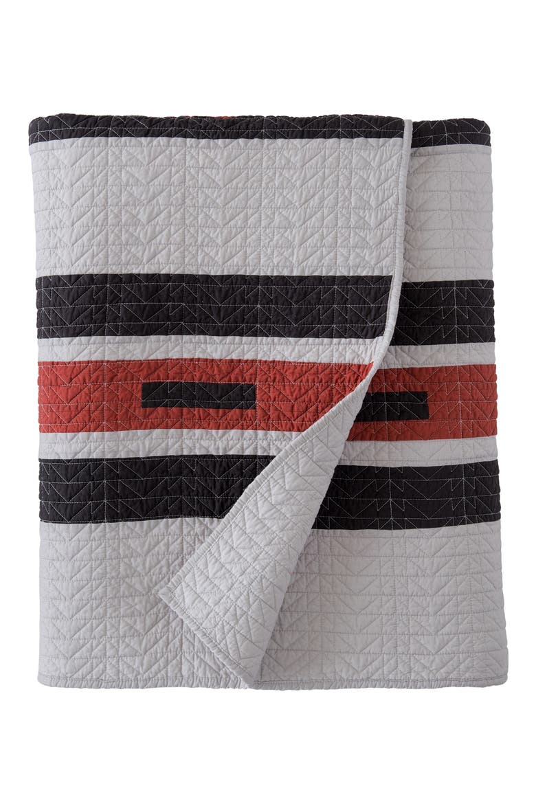 Garnet Canyon Quilt & Sham Set, Alternate, color, GREY MULTI