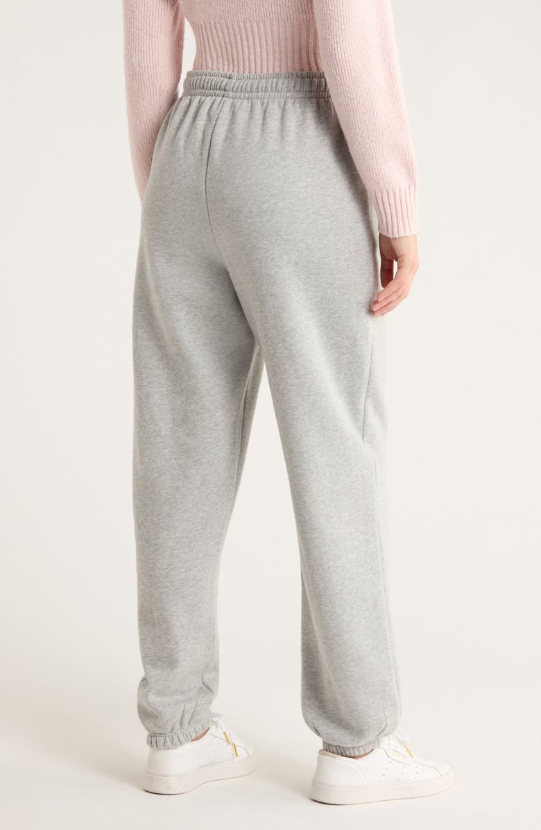 PacSun Classic Cotton Blend Fleece Joggers, Alternate, color, Heather Grey