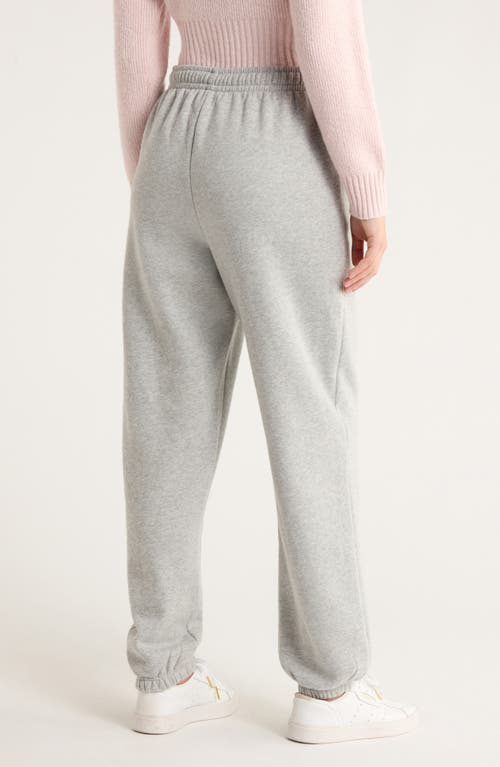 Pacsun Classic Cotton Blend Fleece Joggers In Gray