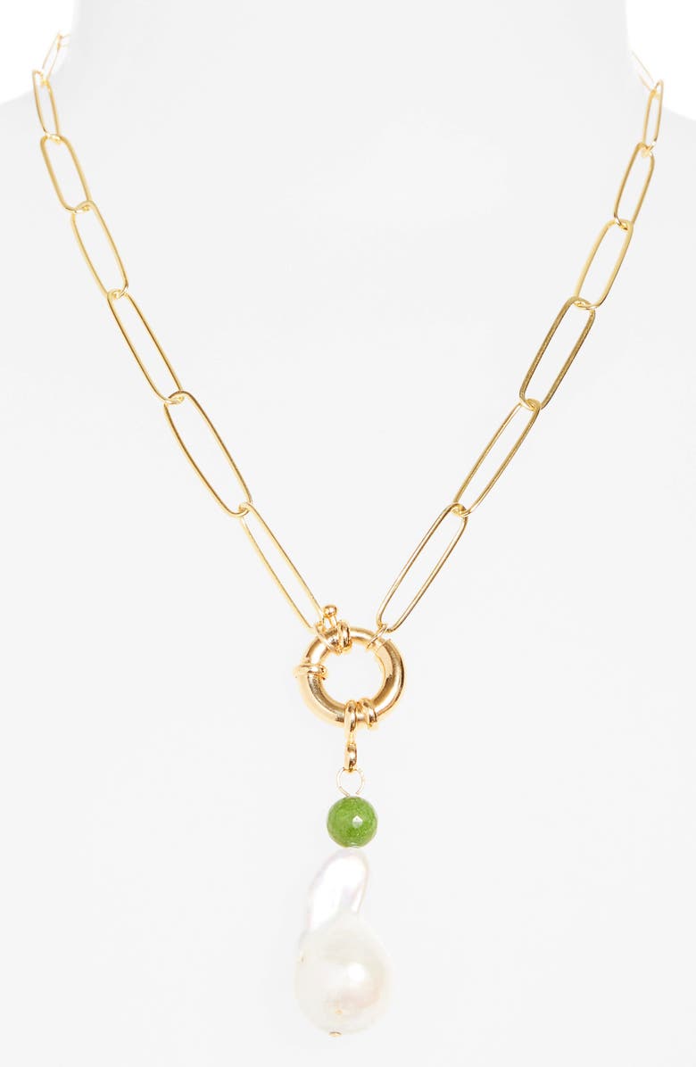 Éliou Matera Baroque Pearl Necklace, Alternate, color, 