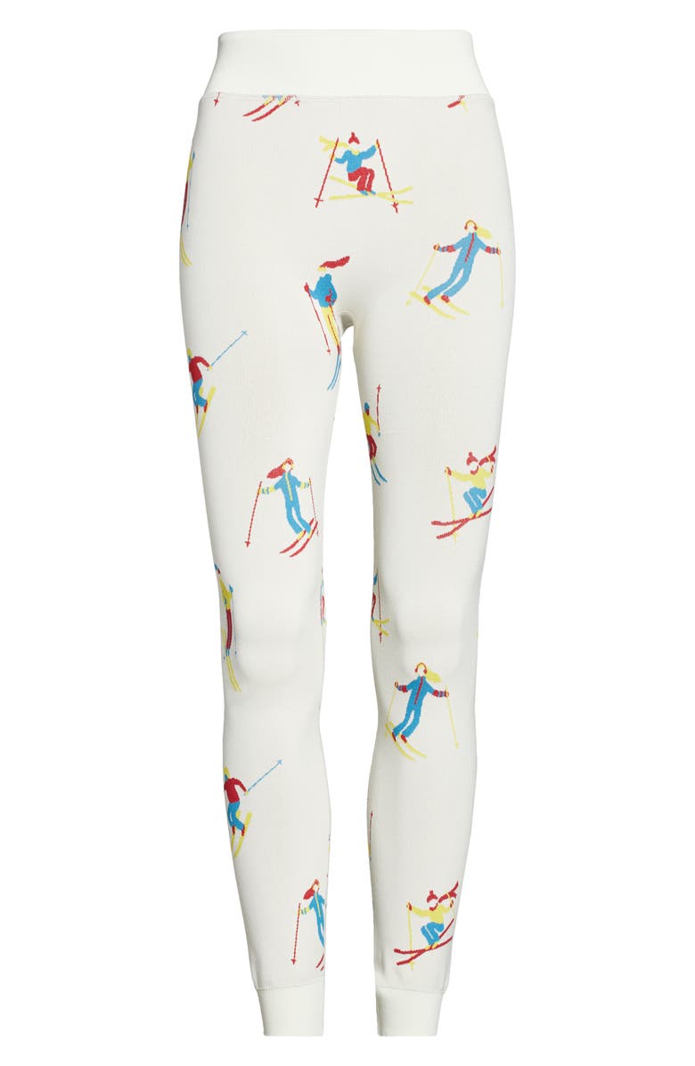 Sweaty Betty Ski Jacquard Base Layer Leggings, Alternate, color, 