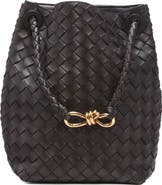 Bottega Veneta Small Andiamo Intrecciato Leather Bucket Bag