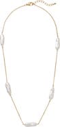 The M Jewelers The Gaze Genuine Pearl Necklace