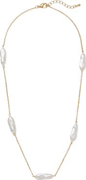 The M Jewelers The Gaze Genuine Pearl Necklace