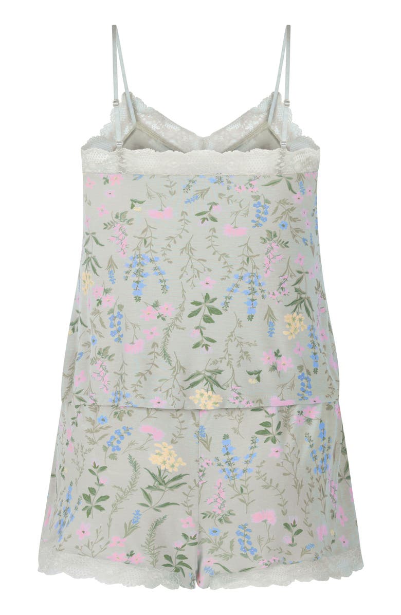 Hunkemöller Cami Short Pyjama Set, Alternate, color, Green