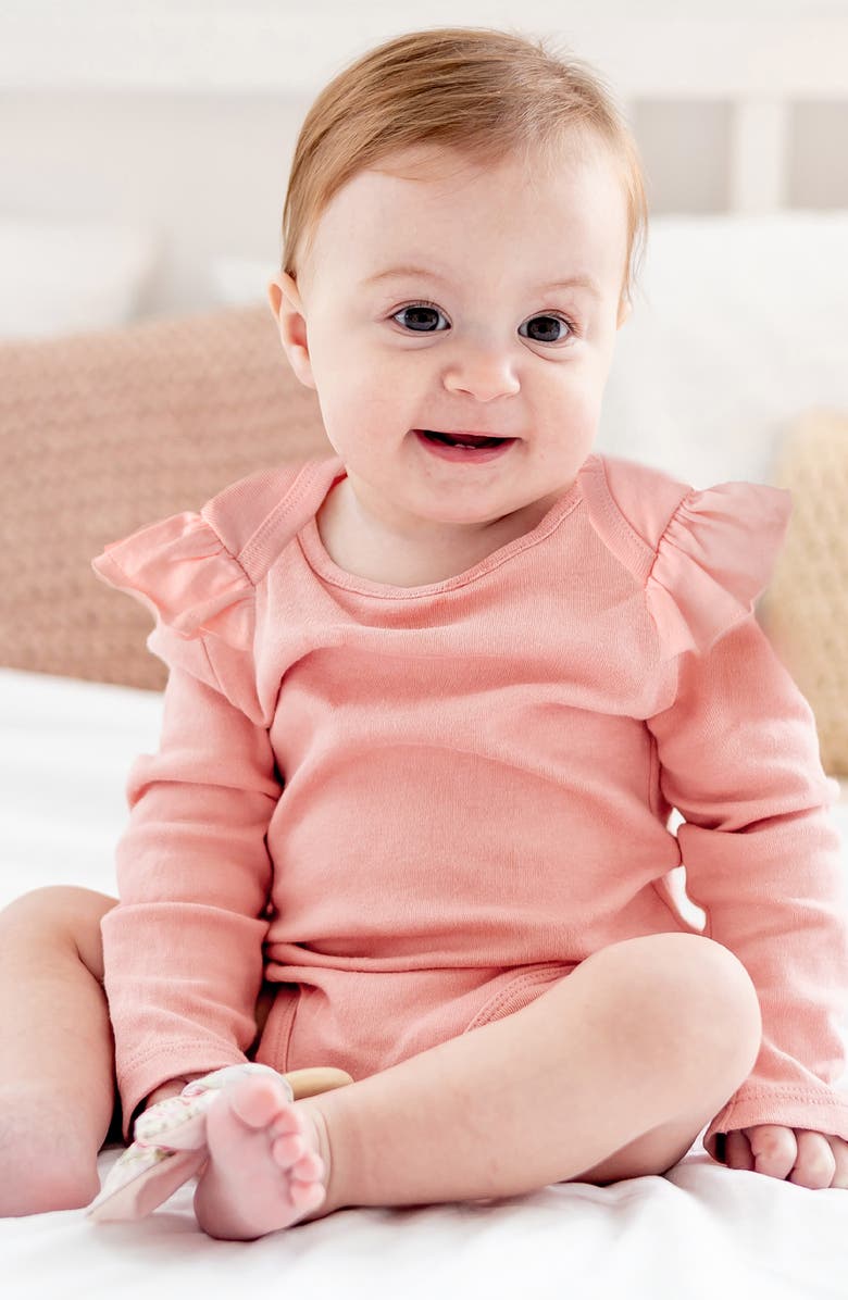 BUTTERBLU Ashley Assorted 10-Pack Bodysuits, Alternate, color, Sorbet Frost Rainbow