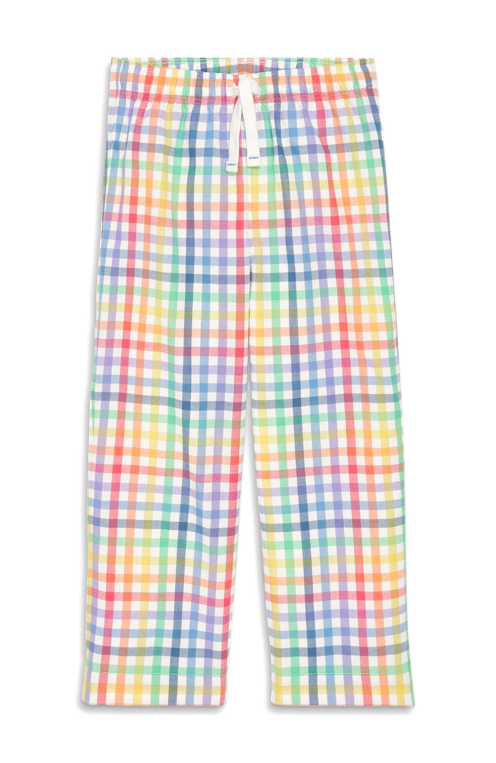 selected Ivory Rainbow Plaid