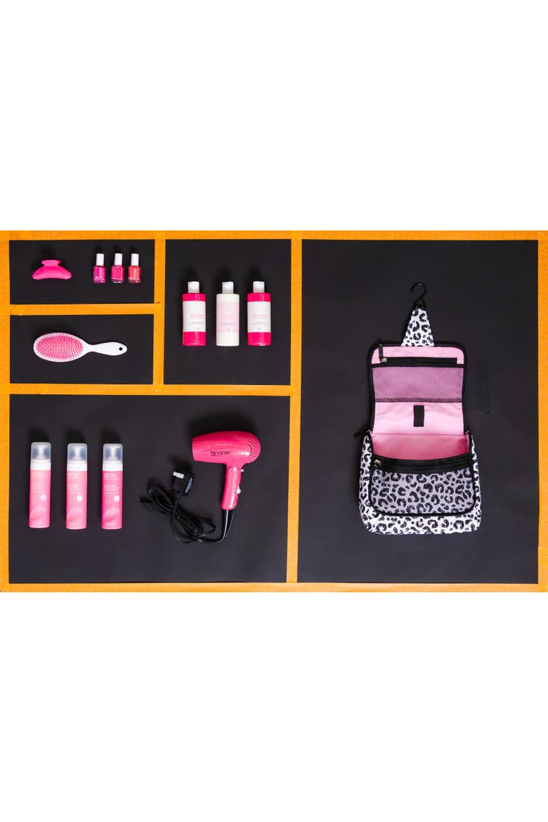 Beauty Gordito Toiletry Bag, Alternate, color, Cat Skills