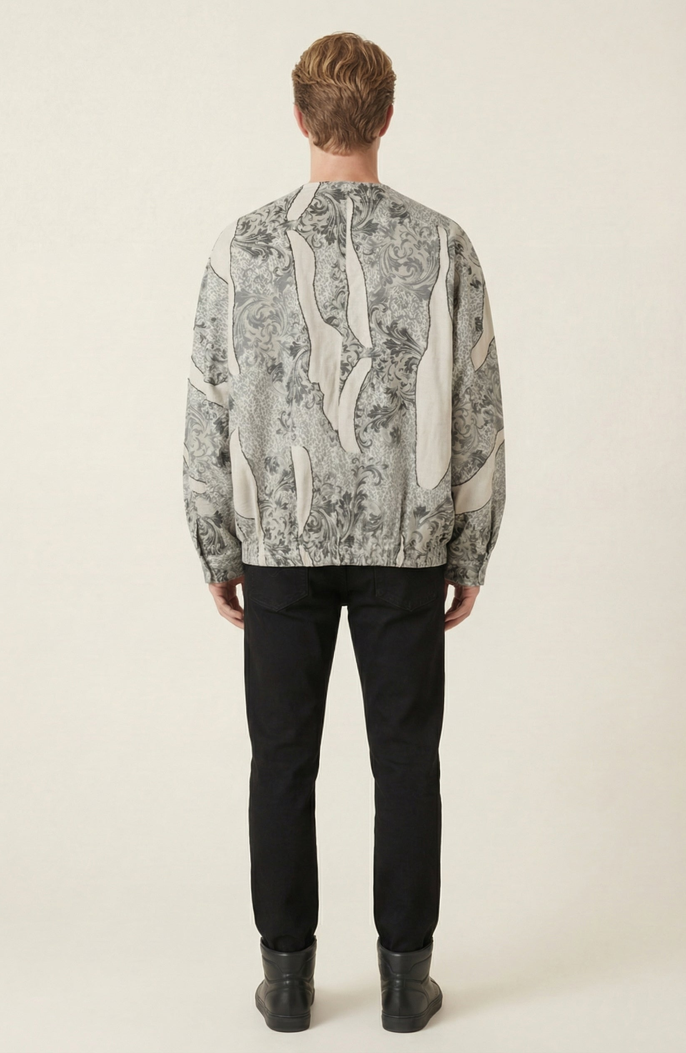 Printed Zip Front Jacket - image 2