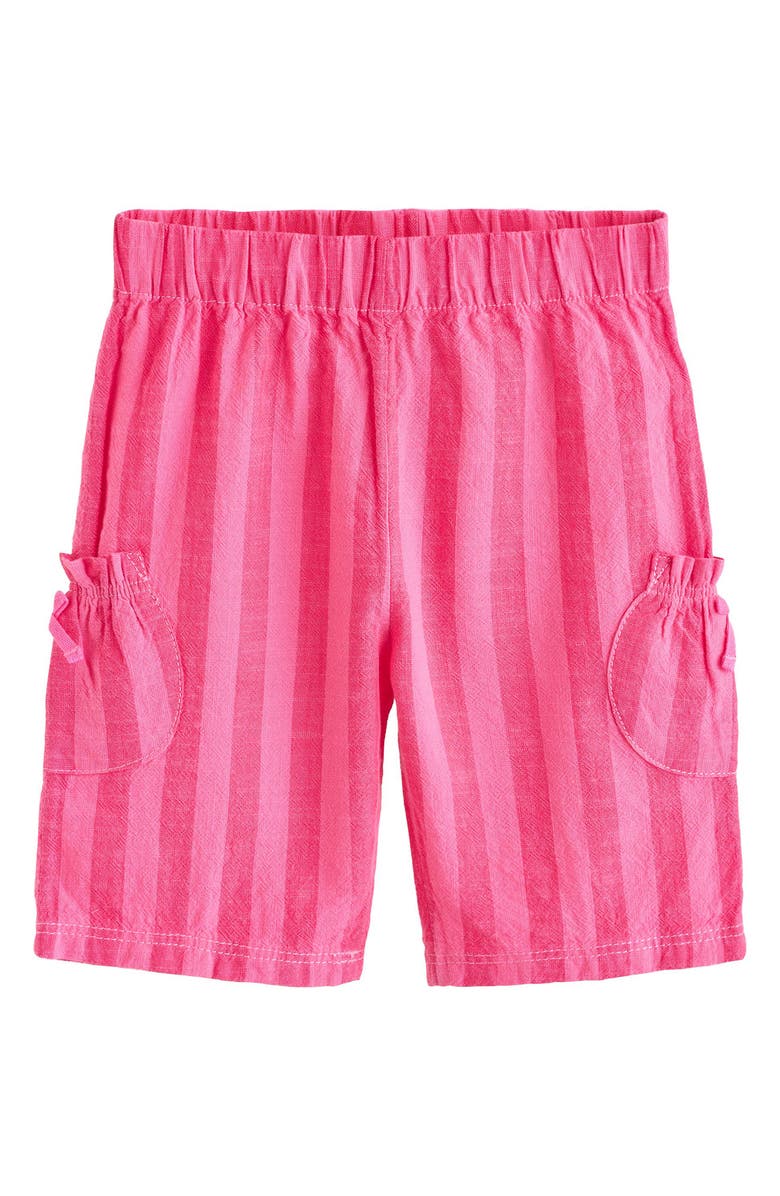 NEXT Stripe Peplum Top & Pants Set, Alternate, color, Red Stripe