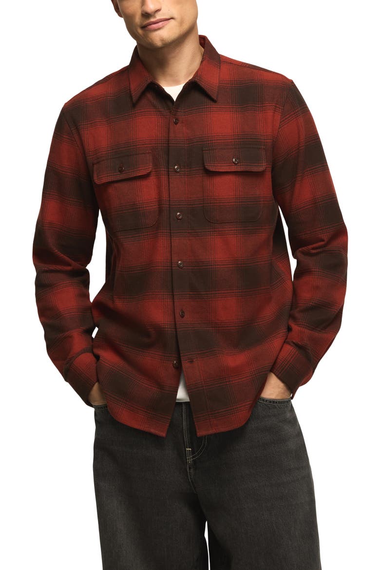 Humboldt Cloud Soft Plaid Flannel Shirt, Main, color, RED MULTI PLAID