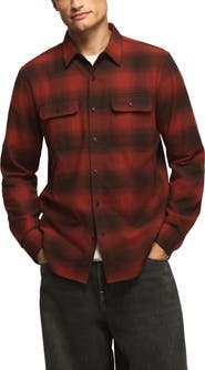 Lucky Brand Humboldt Cloud Soft Plaid Flannel Shirt