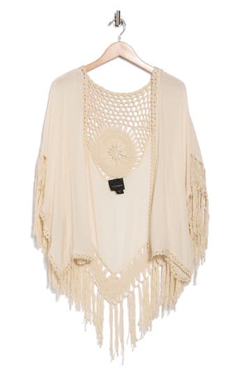 FORGOTTEN GRACE FORGOTTEN GRACE CROCHET FRINGE CARDIGAN