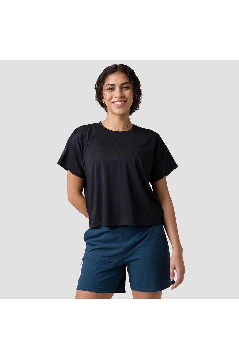 Wasatch Adventure Run T-Shirt - Women's, Main, color, Black