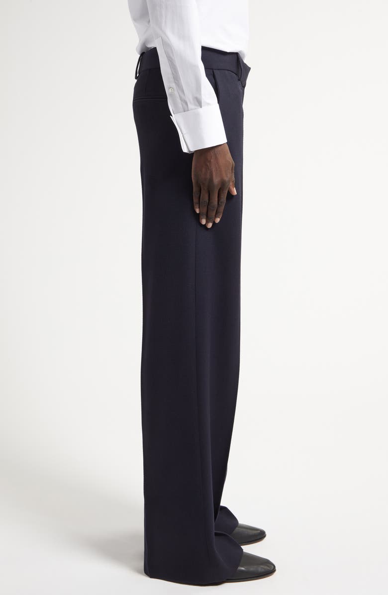 The Row Encore Straight Leg Wool Pants, Alternate, color, 