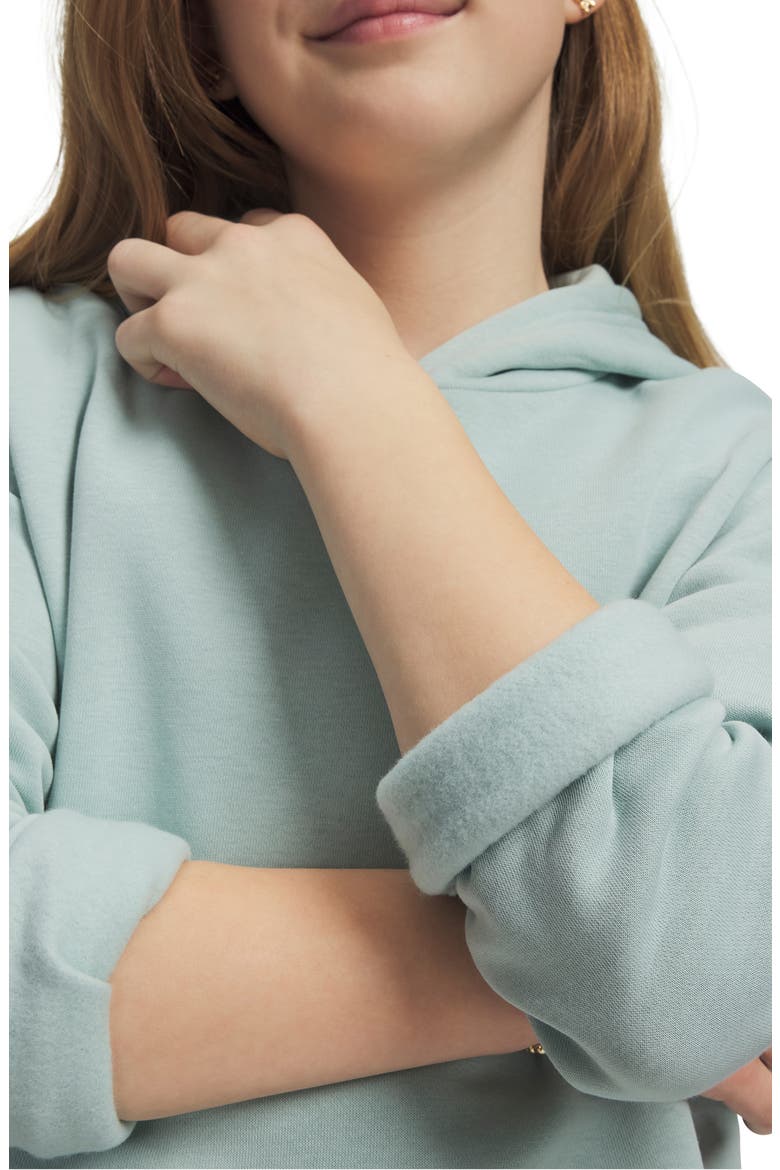 Kids' Rival Fleece Hoodie, Alternate, color, ENAMEL BLUE