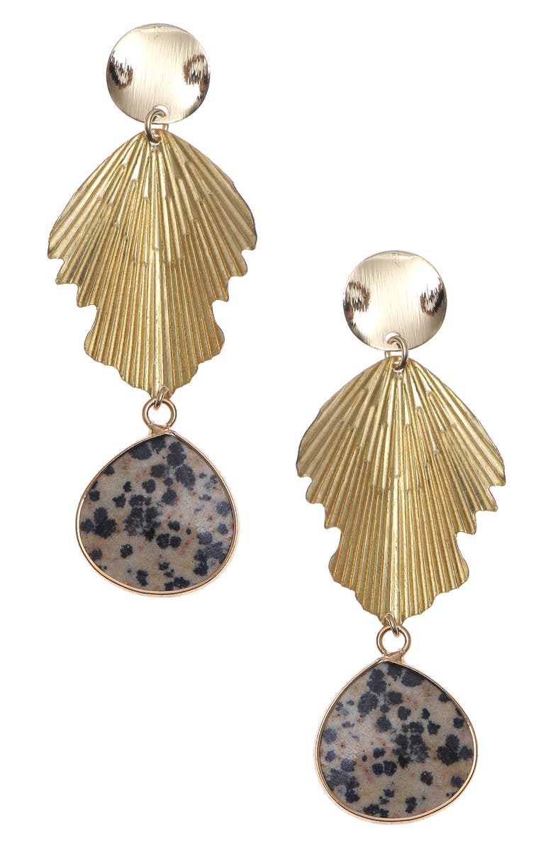 Nakamol Chicago Semiprecious Stone Drop Earrings, Main, color, 