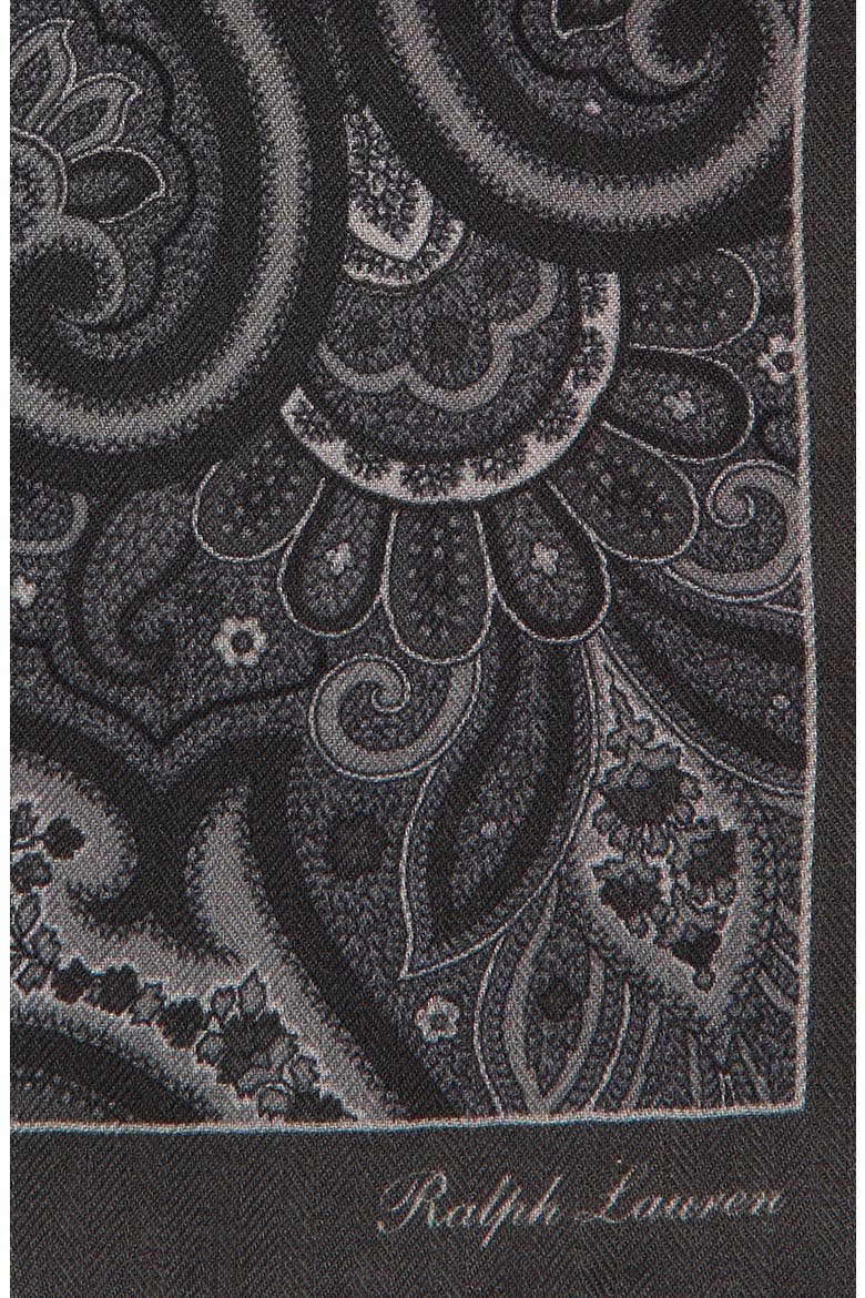 Paisley Silk Pocket Square, Alternate, color, MULTI