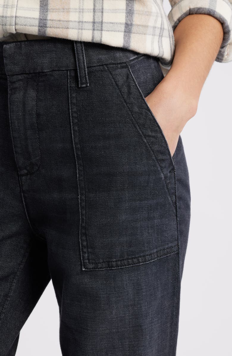 Frank & Eileen Utility Denim Joggers, Alternate, color, Washed Black