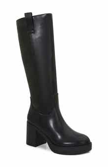 Knee High Block Heel Boot