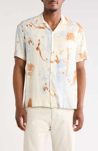 Splatter Button-Up Shirt