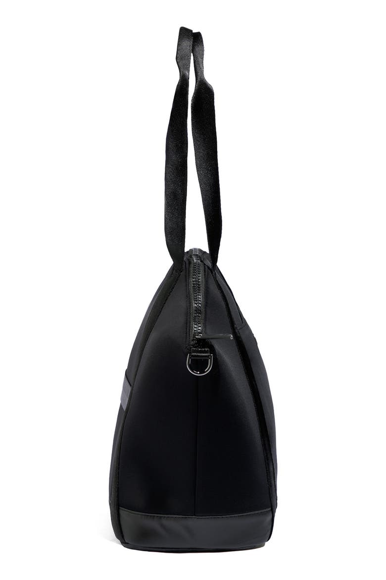 Seoul Neoprene Diaper Bag Tote, Alternate, color, EBONY