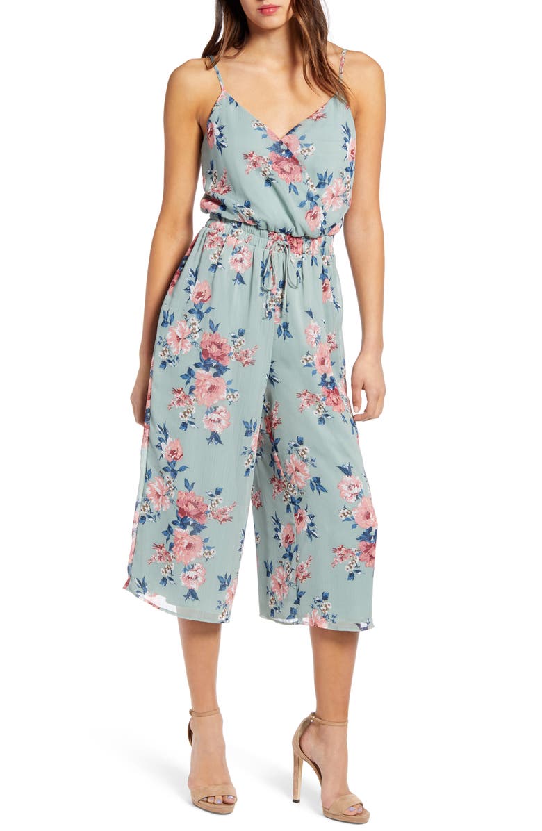 Row A Culotte Jumpsuit, Main, color, 