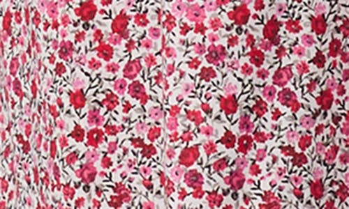 Eileen West Floral Sleeveless Ballet Nightgown In Pink