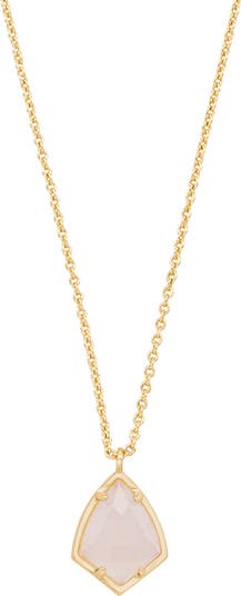'Cory' Semiprecious Stone Pendant Necklace
