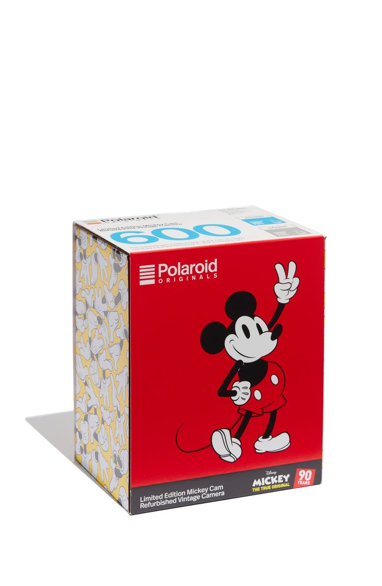 Polaroid Originals Mickey Refurbished Vintage 600 Camera, Alternate, color,