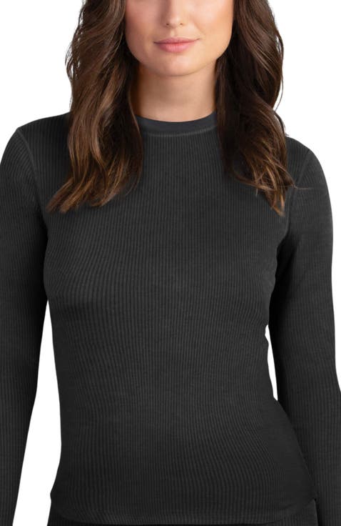 Women's Therma Rib Long Sleeve Thermal Crew