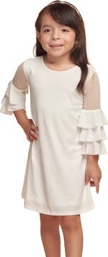 Un Deux Trois Tiered Sleeeve Dress