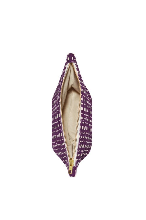 Dance Happy Ivy Cosmetic Bag In Italian Plum