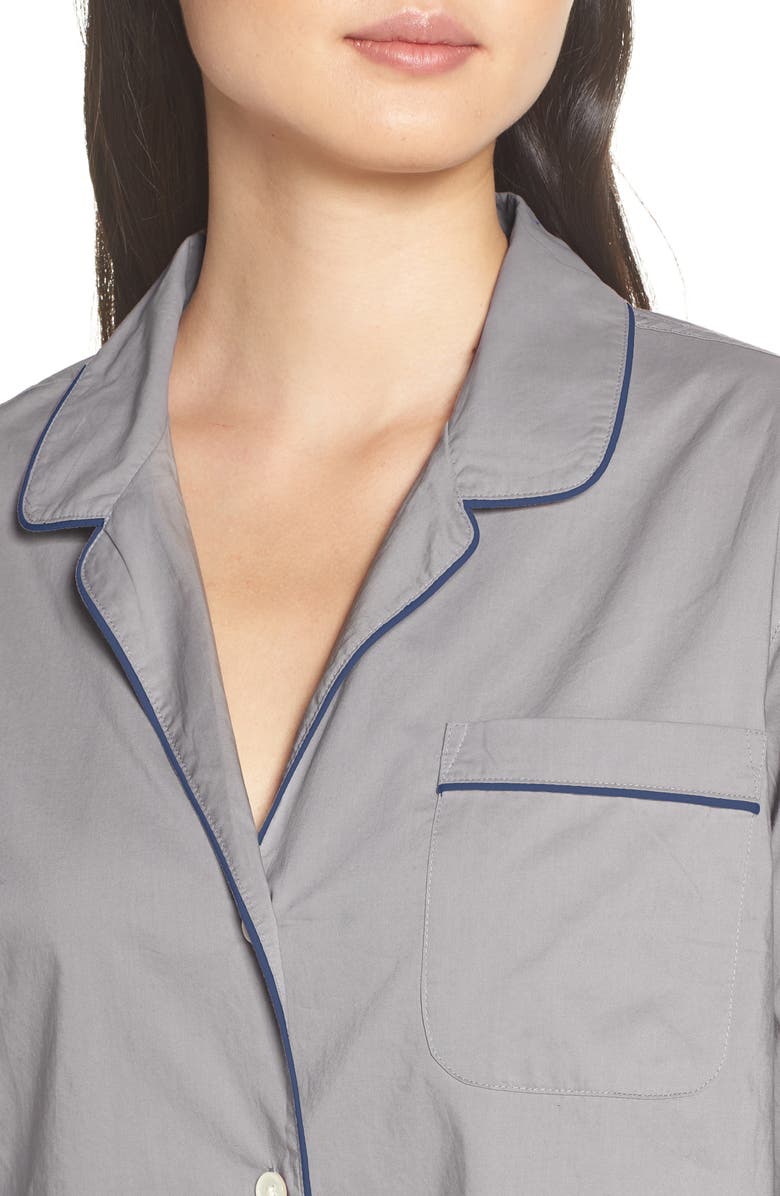 J.Crew End on End Sleep Shirt, Alternate, color, 
