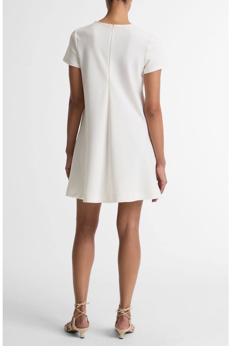 Bias Swing Dress, Alternate, color, BONE
