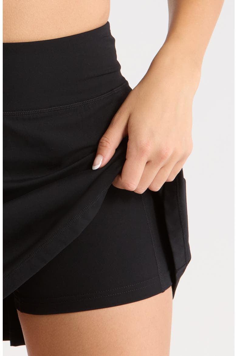 On the Move Skirt, Alternate, color, BLACK