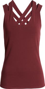 Loveappella Strappy Layering Tank