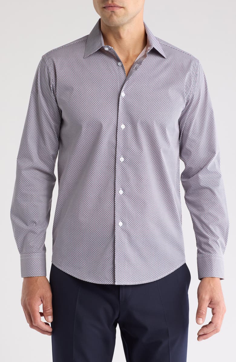 Ben Sherman Geo Print Slim Fit Dress Shirt | Nordstromrack Ben Sherman Geo Print Slim Fit Dress Shirt | Nordstromrack